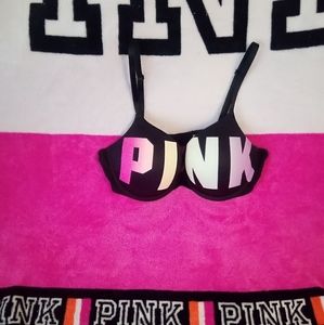 PINK VS push up bra 38C
